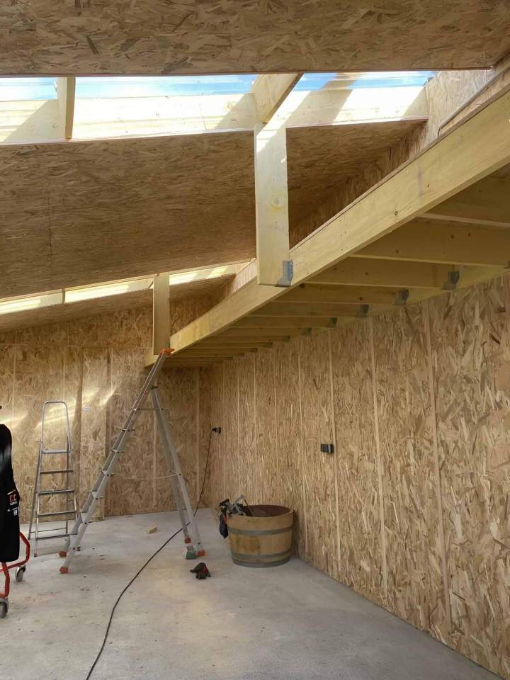 travaux de charpente Mérignac